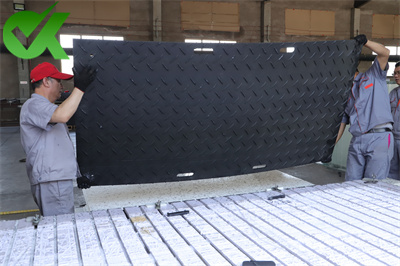 Double-sided pattern ground access mats 6000×2000 for parking